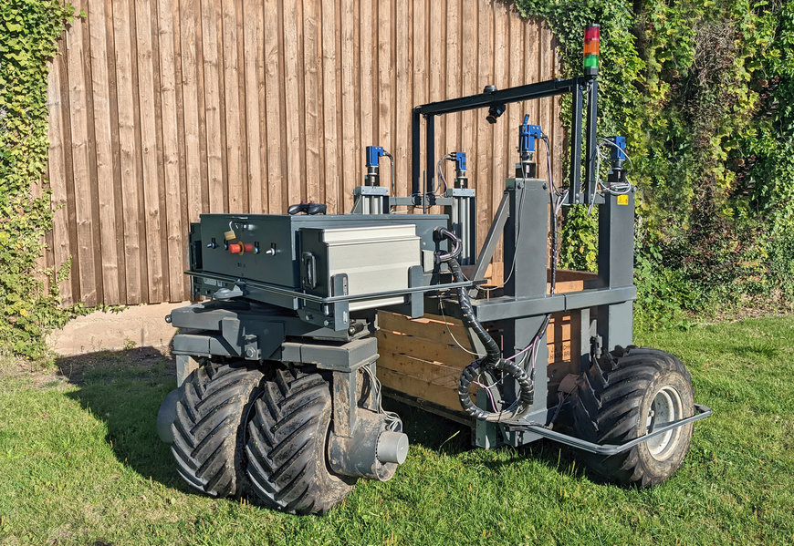 SIKO supports development project for autonomously operating harvesting vehicle in fruit orchards 